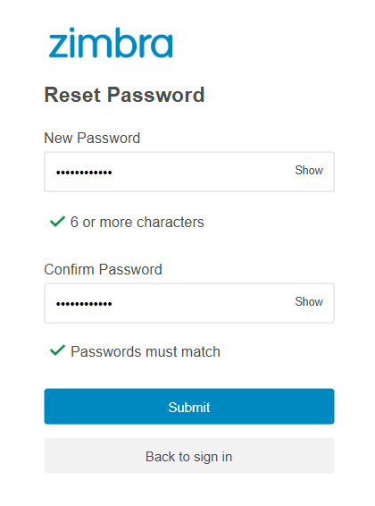 ตั้งรหัสผ่านใหม่