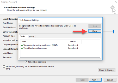 ตรวจสอบผลการทดสอบ
