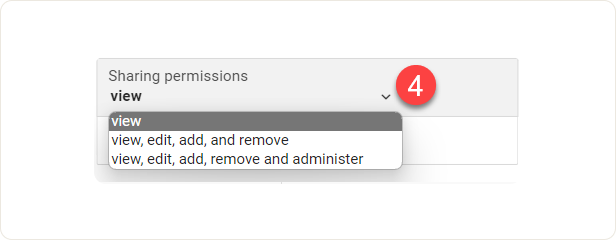 กำหนดสิทธิ์การเข้าถึง